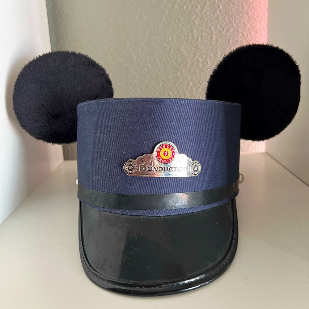 Disney Parks California Mickey Conductor Hat L/XL